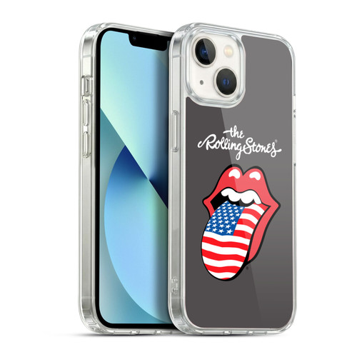 The Rolling Stones International Licks 1 United States Soft Gel Case for Apple iPhone 13