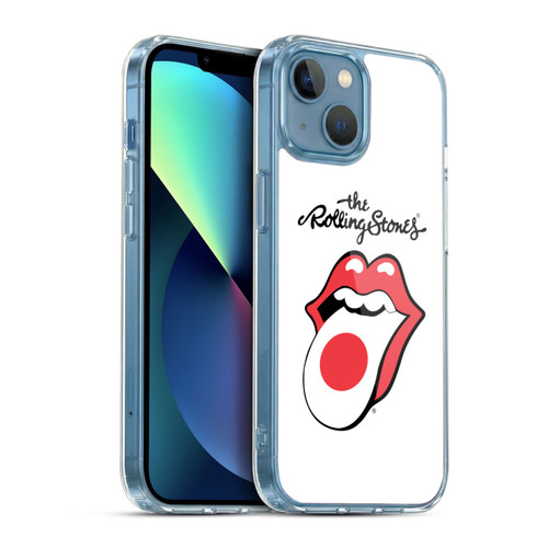 The Rolling Stones International Licks 1 Japan Soft Gel Case for Apple iPhone 13 Mini & MagSafe