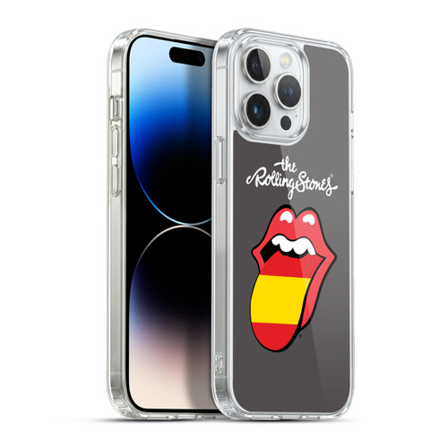 The Rolling Stones International Licks 1 Spain Soft Gel Case for Apple iPhone 13 Pro Max & MagSafe