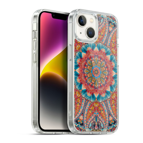 Aimee Stewart Mandala Colourful Embroidery Soft Gel Case for Apple iPhone 14