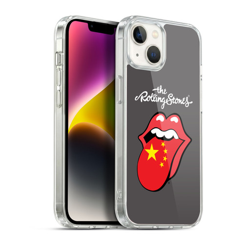 The Rolling Stones International Licks 1 China Soft Gel Case for Apple iPhone 14 Plus & MagSafe
