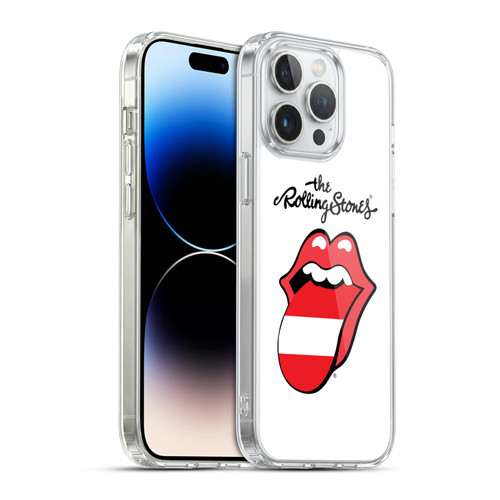 The Rolling Stones International Licks 1 Austria Soft Gel Case for Apple iPhone 14 Pro Max & MagSafe