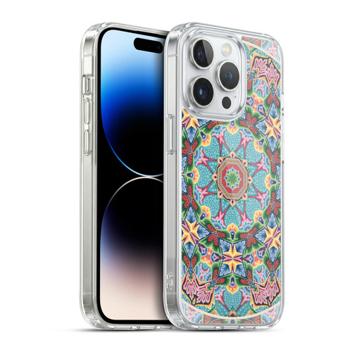 Aimee Stewart Mandala Art Deco Soft Gel Case for Apple iPhone 14 Pro & MagSafe