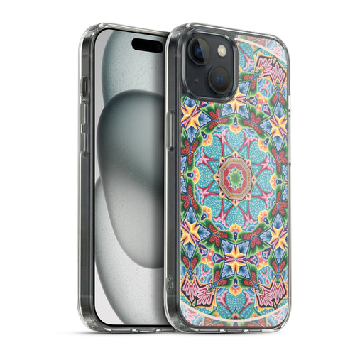 Aimee Stewart Mandala Art Deco Soft Gel Case for Apple iPhone 15 Plus & MagSafe