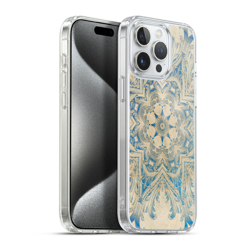 Aimee Stewart Mandala Blue Sky Swirl Soft Gel Case for Apple iPhone 15 Pro Max & MagSafe