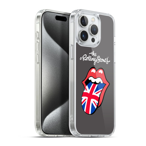 The Rolling Stones International Licks 1 United Kingdom Soft Gel Case for Apple iPhone 15 Pro Max & MagSafe