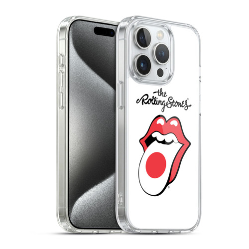 The Rolling Stones International Licks 1 Japan Soft Gel Case for Apple iPhone 15 Pro & MagSafe