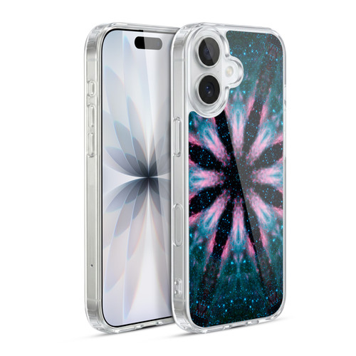 Aimee Stewart Mandala Floral Galaxy Soft Gel Case for Apple iPhone 17