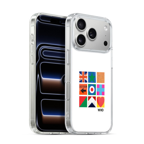The Who 2019 Album Symbols Grid Soft Gel Case for Apple iPhone 17 Pro