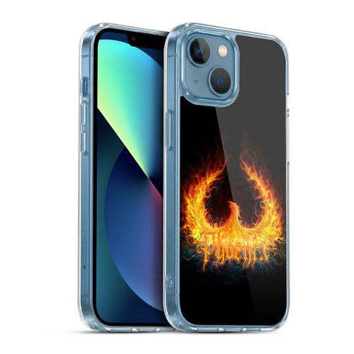 Christos Karapanos Phoenix Logo Soft Gel Case for Apple iPhone 13 Mini & MagSafe