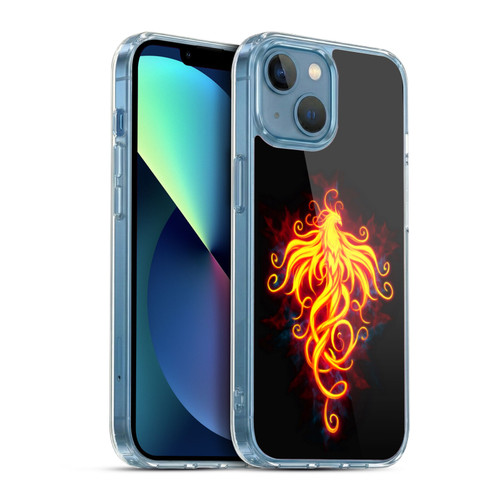 Christos Karapanos Phoenix Royal Soft Gel Case for Apple iPhone 13 Mini & MagSafe