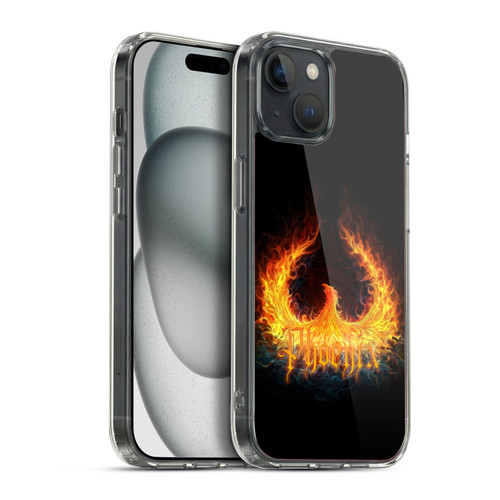 Christos Karapanos Phoenix Logo Soft Gel Case for Apple iPhone 15 Plus & MagSafe