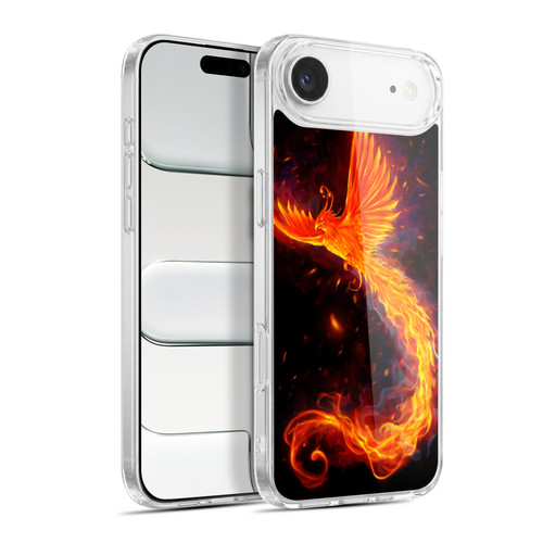 Christos Karapanos Phoenix Immortal Flames Alternative Soft Gel Case for Apple iPhone 17 Air