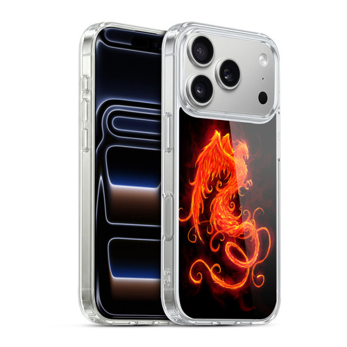 Christos Karapanos Phoenix On Fire Soft Gel Case for Apple iPhone 17 Pro