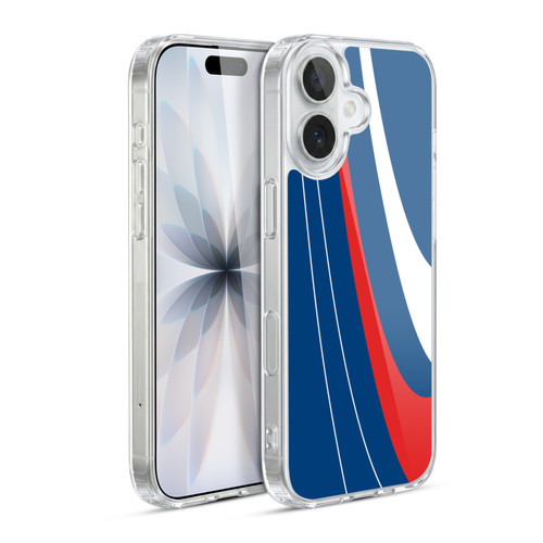 Ameritech Graphics Red And White Swirl Soft Gel Case for Apple iPhone 17