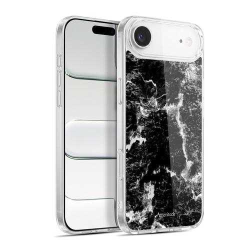Ameritech Graphics Black Marble Soft Gel Case for Apple iPhone 17 Air