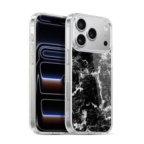 Ameritech Graphics Black Marble Soft Gel Case for Apple iPhone 17 Pro