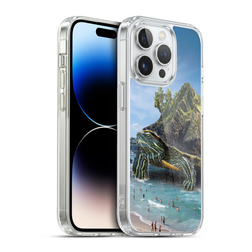 Dave Loblaw Sea Turtle Beach Day Soft Gel Case for Apple iPhone 13 Pro & MagSafe