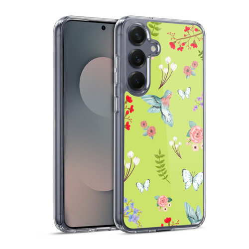 Ameritech Graphics Floral Soft Gel Case for Samsung Galaxy S25 & MagSafe