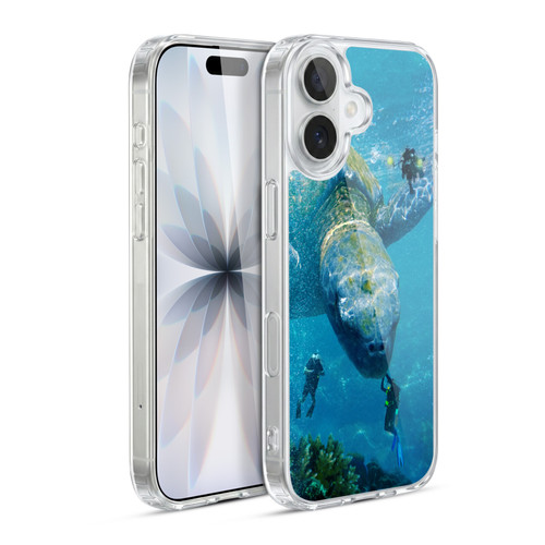 Dave Loblaw Sea Turtle Divers Soft Gel Case for Apple iPhone 17