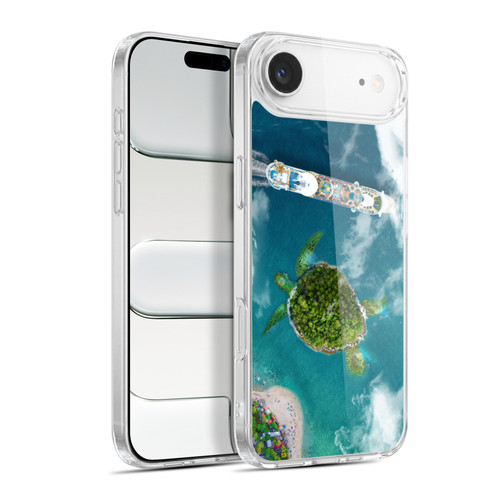 Dave Loblaw Sea Turtle And Cruiseship Soft Gel Case for Apple iPhone 17 Air