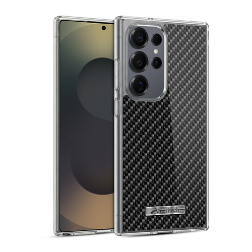 Ameritech Graphics Carbon Fiber Print Soft Gel Case for Samsung Galaxy S25 Ultra & MagSafe