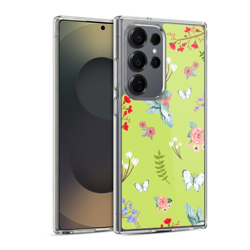 Ameritech Graphics Floral Soft Gel Case for Samsung Galaxy S25 Ultra & MagSafe