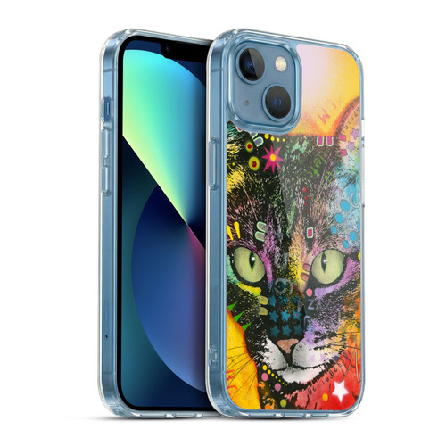 Dean Russo Cats Intent Soft Gel Case for Apple iPhone 13 Mini & MagSafe
