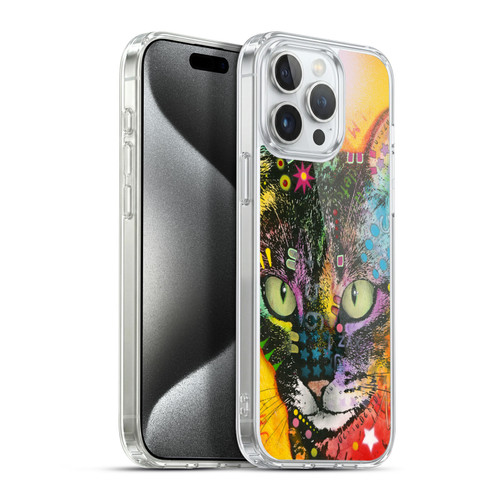 Dean Russo Cats Intent Soft Gel Case for Apple iPhone 15 Pro Max & MagSafe