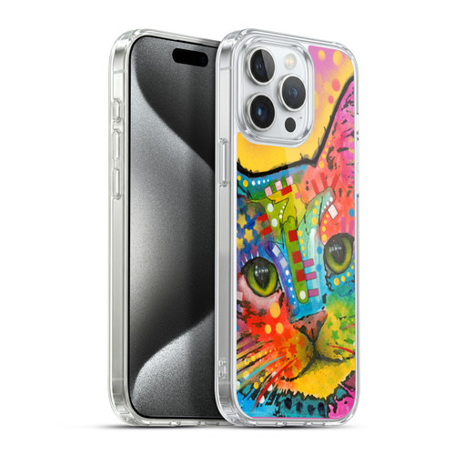 Dean Russo Cats Tilt Soft Gel Case for Apple iPhone 15 Pro Max & MagSafe