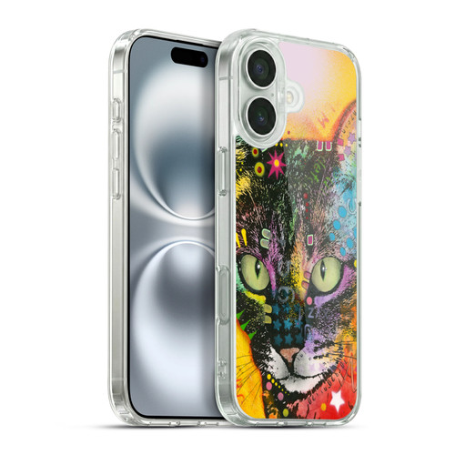 Dean Russo Cats Intent Soft Gel Case for Apple iPhone 16 Plus & MagSafe