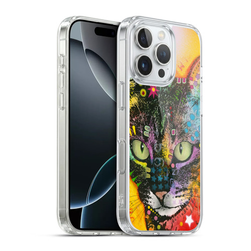 Dean Russo Cats Intent Soft Gel Case for Apple iPhone 16 Pro & MagSafe