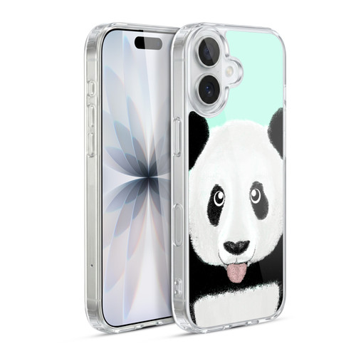 Barruf Animals The Cute Panda Soft Gel Case for Apple iPhone 17