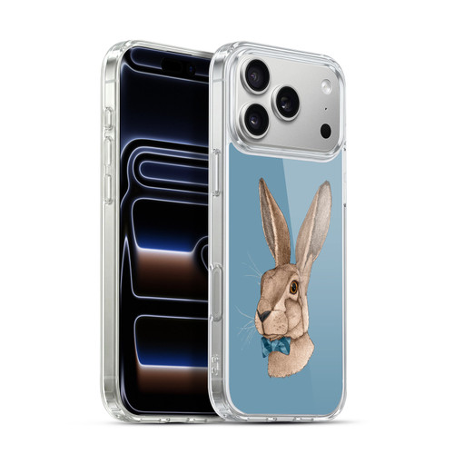 Barruf Animals Hare Soft Gel Case for Apple iPhone 17 Pro Max