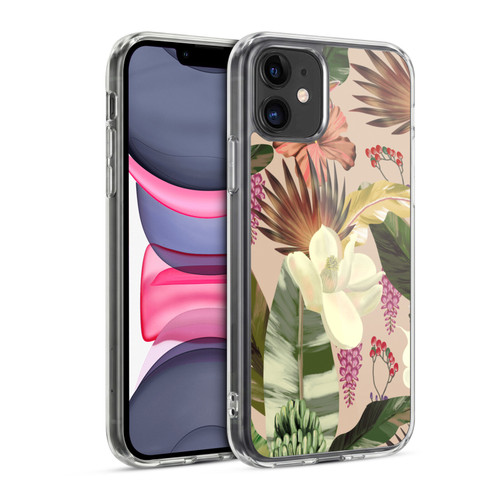 Anis Illustration Graphics New Tropicals Soft Gel Case for Apple iPhone 11
