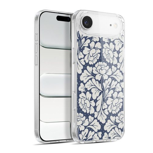 Anis Illustration Graphics Baroque Blue Soft Gel Case for Apple iPhone 17 Air