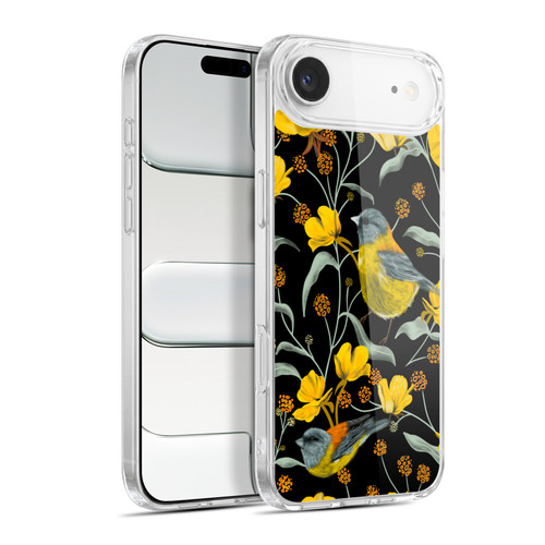 Anis Illustration Graphics Yellow Birds Soft Gel Case for Apple iPhone 17 Air