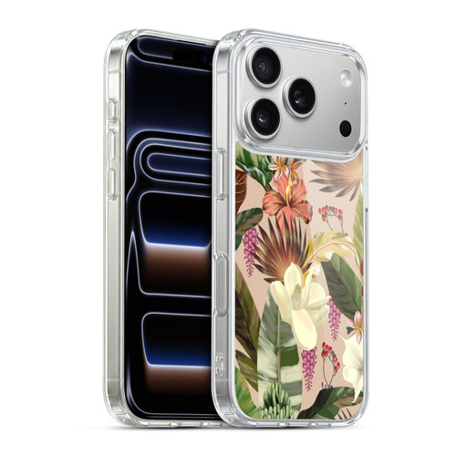 Anis Illustration Graphics New Tropicals Soft Gel Case for Apple iPhone 17 Pro