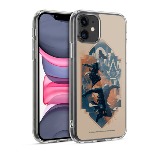 Assassin's Creed Mirage Graphics Basim Parkour Soft Gel Case for Apple iPhone 11