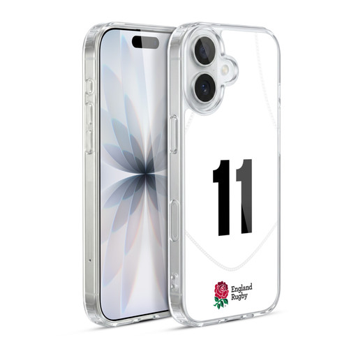 England Rugby Union 2020/21 Players Home Kit Position 11 Soft Gel Case for Apple iPhone 17