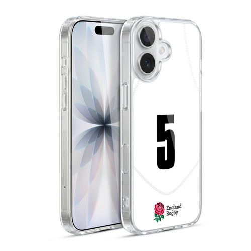 England Rugby Union 2020/21 Players Home Kit Position 5 Soft Gel Case for Apple iPhone 17
