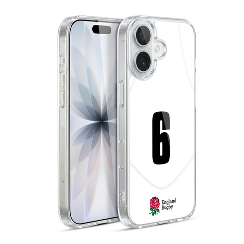 England Rugby Union 2020/21 Players Home Kit Position 6 Soft Gel Case for Apple iPhone 17