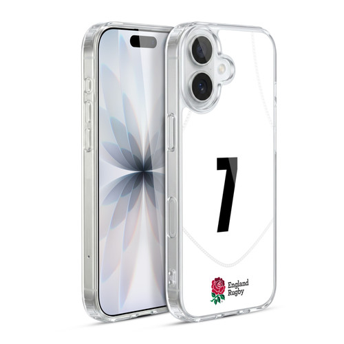 England Rugby Union 2020/21 Players Home Kit Position 7 Soft Gel Case for Apple iPhone 17
