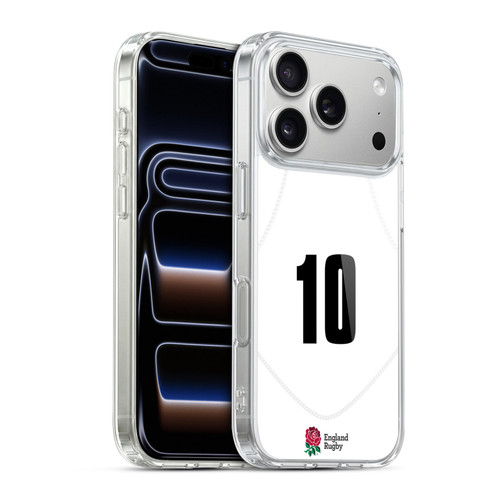 England Rugby Union 2020/21 Players Home Kit Position 10 Soft Gel Case for Apple iPhone 17 Pro