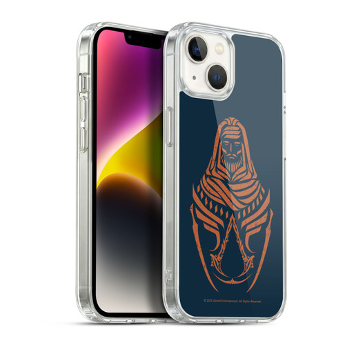 Assassin's Creed Mirage Graphics Basim Crest Soft Gel Case for Apple iPhone 14 Plus & MagSafe