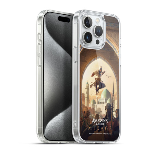 Assassin's Creed Mirage Graphics Basim Baghdad Soft Gel Case for Apple iPhone 15 Pro Max & MagSafe