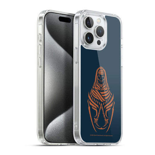 Assassin's Creed Mirage Graphics Basim Crest Soft Gel Case for Apple iPhone 15 Pro Max & MagSafe