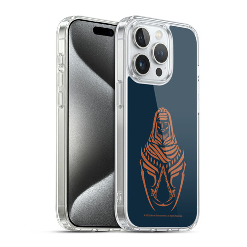 Assassin's Creed Mirage Graphics Basim Crest Soft Gel Case for Apple iPhone 15 Pro & MagSafe