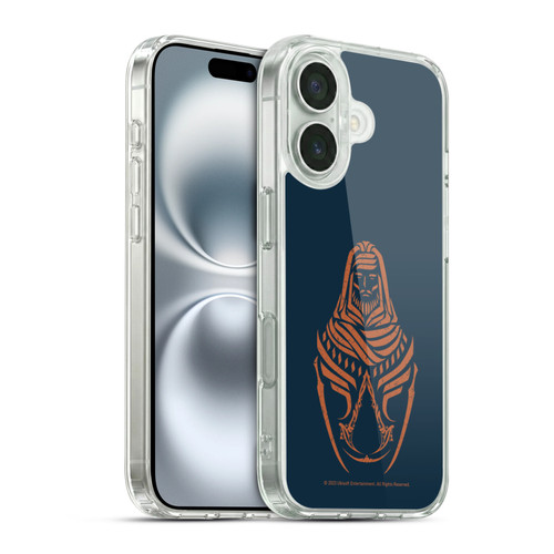 Assassin's Creed Mirage Graphics Basim Crest Soft Gel Case for Apple iPhone 16 & MagSafe