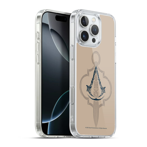 Assassin's Creed Mirage Graphics Crest Hidden Blade Soft Gel Case for Apple iPhone 16 Pro Max & MagSafe